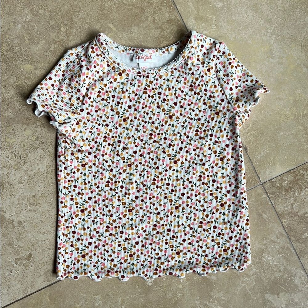Cat & Jack Floral Kids Top by